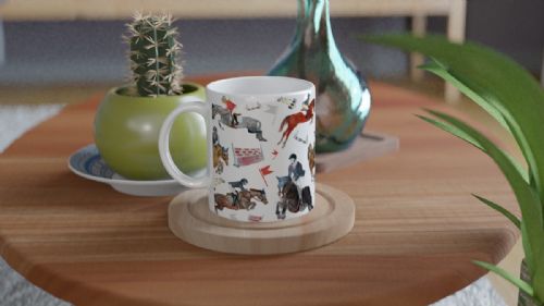 Showjumping Riders Mug